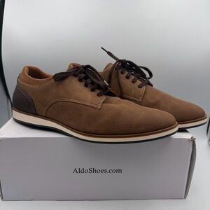 Aldo Men's Tan and Brown Oxfords
